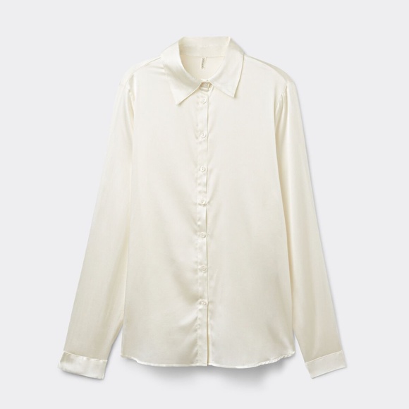 Intimissimi RED Button Up Shirt in Small - Picture 1 of 6